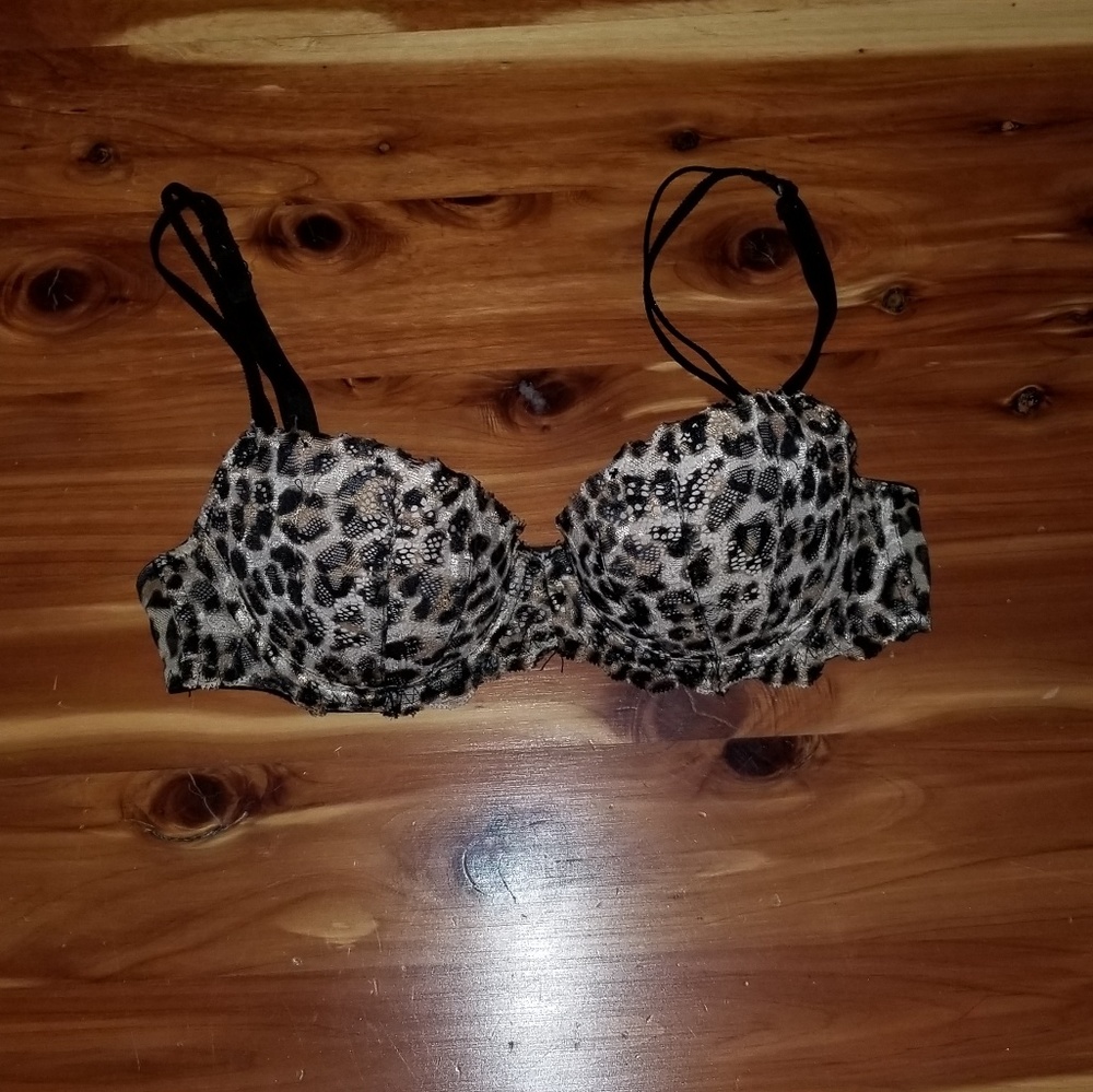 PINK Cheetah Print Date Bra